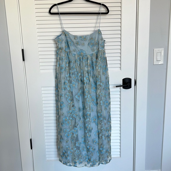 NWT Macgraw blubell organza floral dress - Picture 7 of 17
